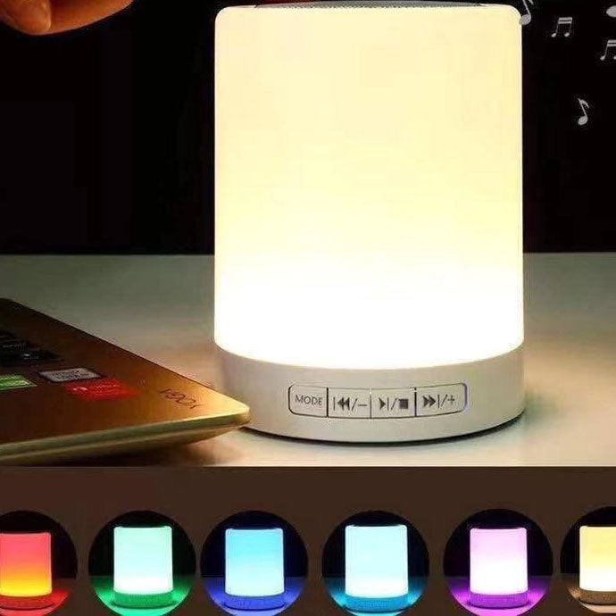 7 Colours LED Speaker Lamp
