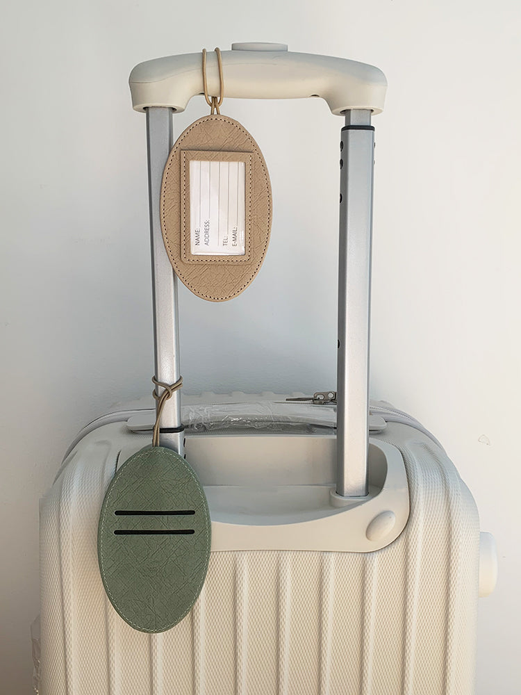 Oval Luggage Tag