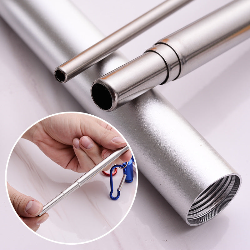 Collapsible Metal Straw