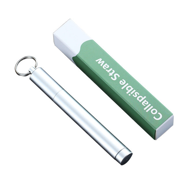 Collapsible Metal Straw