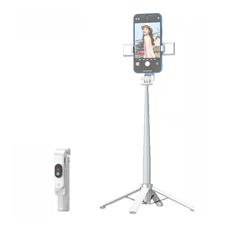 Dual LED Phone Tripod Selfie Stick