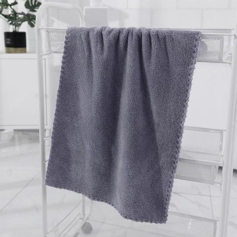 Coral Velt Towel