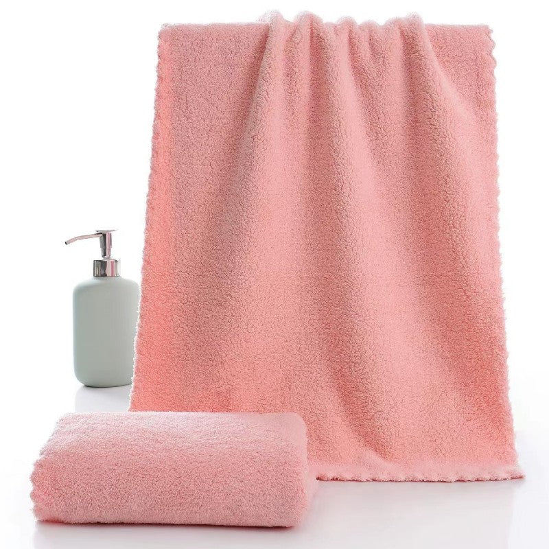 Coral Velt Towel