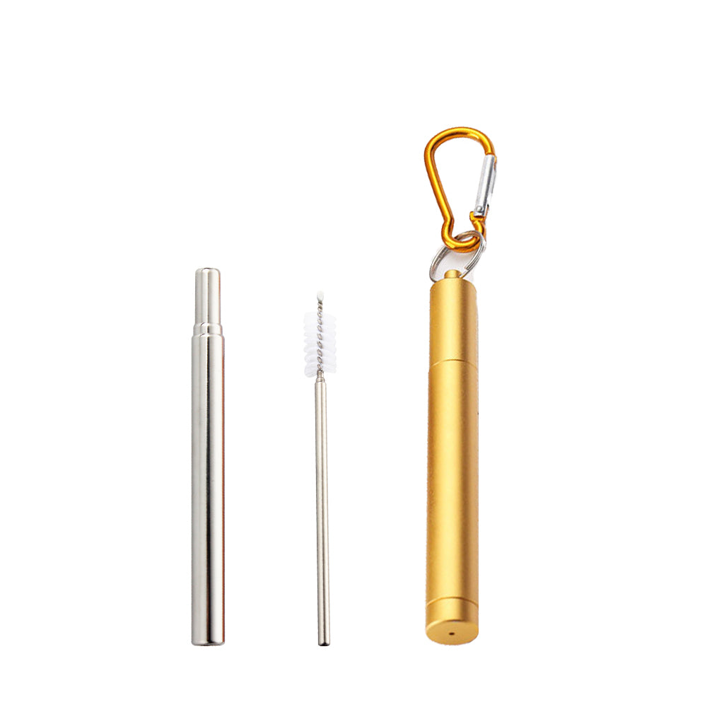 Collapsible Metal Straw