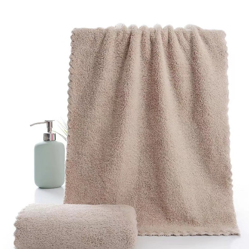 Coral Velt Towel