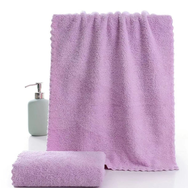 Coral Velt Towel