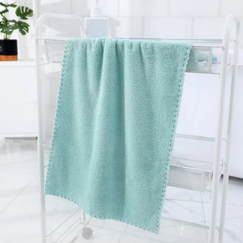 Coral Velt Towel