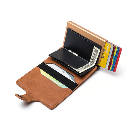 Anti Theft RFID Card Holder Wallet