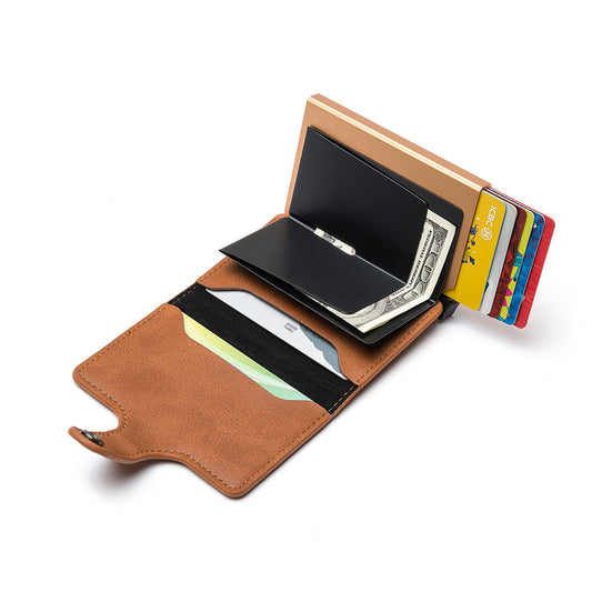 Anti Theft RFID Card Holder Wallet