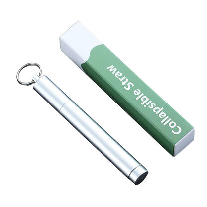 Collapsible Metal Straw