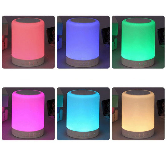 7 Colours LED Speaker Lamp