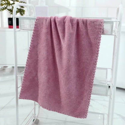 Coral Velt Towel