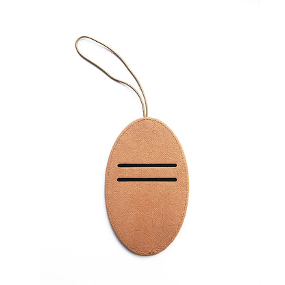 Oval Luggage Tag