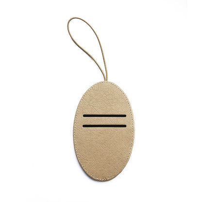 Oval Luggage Tag