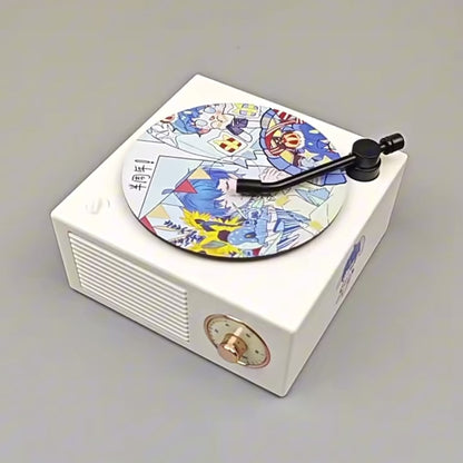 Spinning CD Musical Speaker